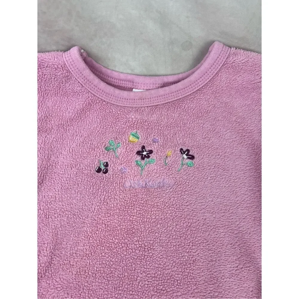 Y2K OshKosh Flower Sweater 12 Months